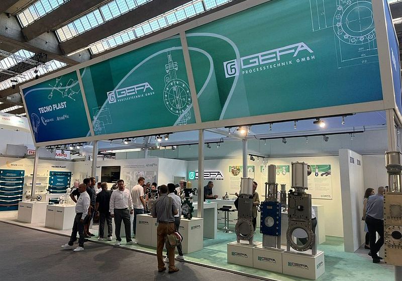 GEFA-Messestand