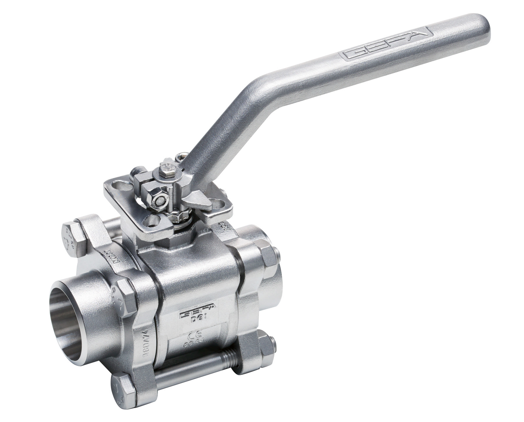 GEFA ball valve DG1 made of 1.4529