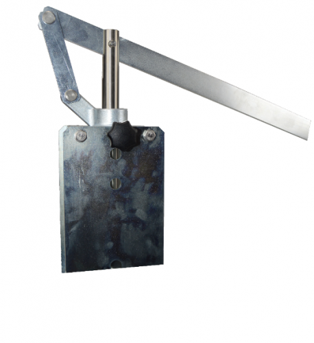 Hand lever for knife gate valves