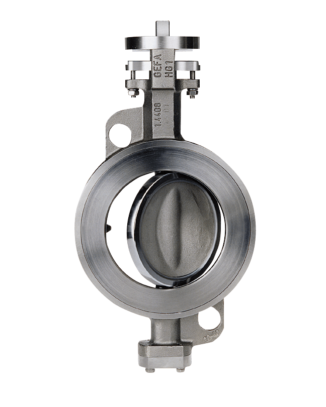Butterfly valve double offset design HG1/7 W