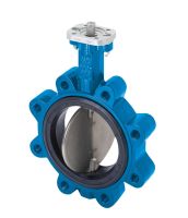 One-piece butterfly valves - soft-seated