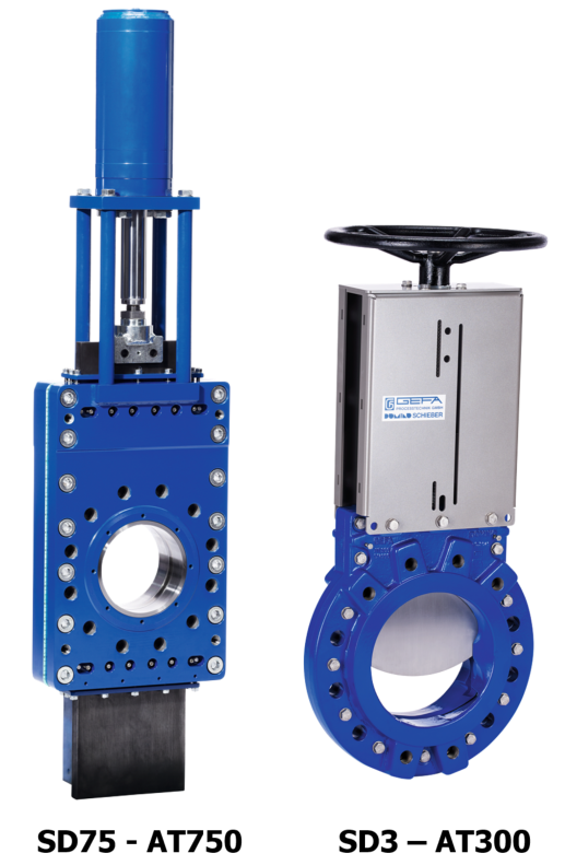 High-pressure gate valves 